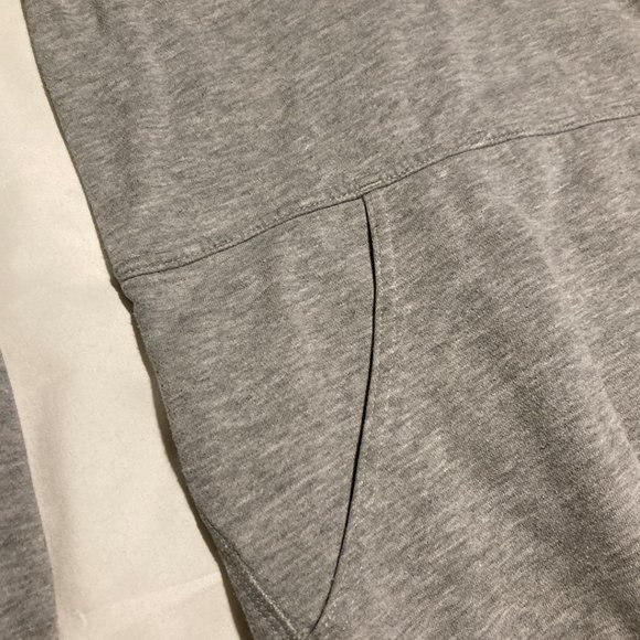 Adidas Light Gray Logo Hoodie - Picture 5 of 11